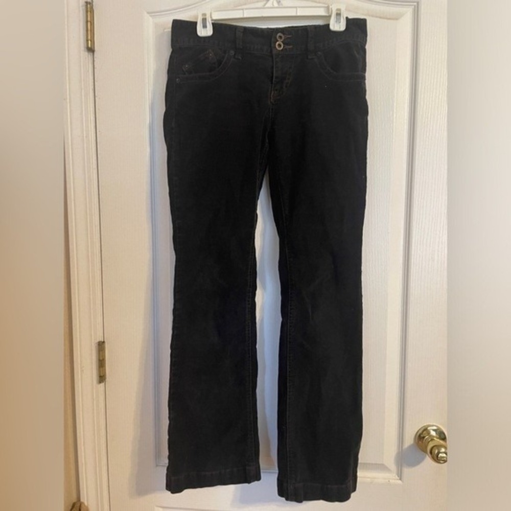 Polo Jeans Ralph Lauren Wendy Mid Rise Zip Fly Corduroy Bootcut Jeans 4/27 Basic